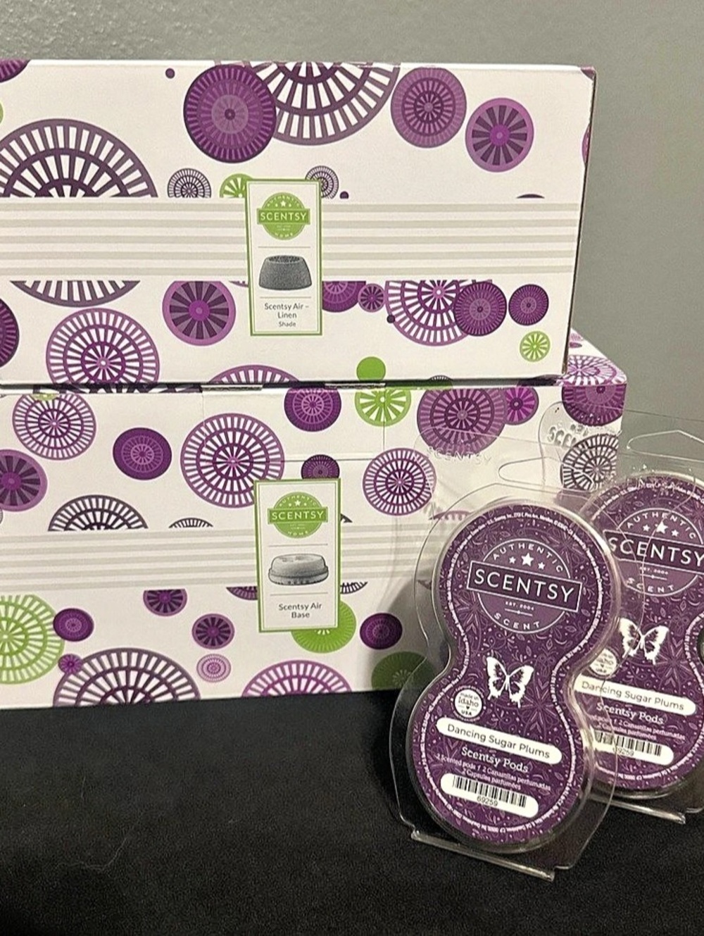 Scentsy White Linen Air Quad
